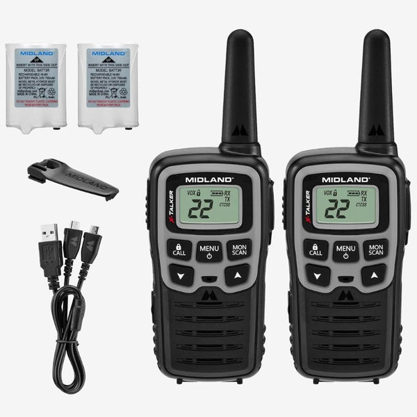 BattlBox | Midland X-Talker T51SLV Two-Way Radios - Battlbox.com