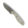 Ox Bone Whiteout Fixed Blade, Fixed Blade, D2 Steel Blade, Russ Komer Blade, Ox Bone Whiteout Knife