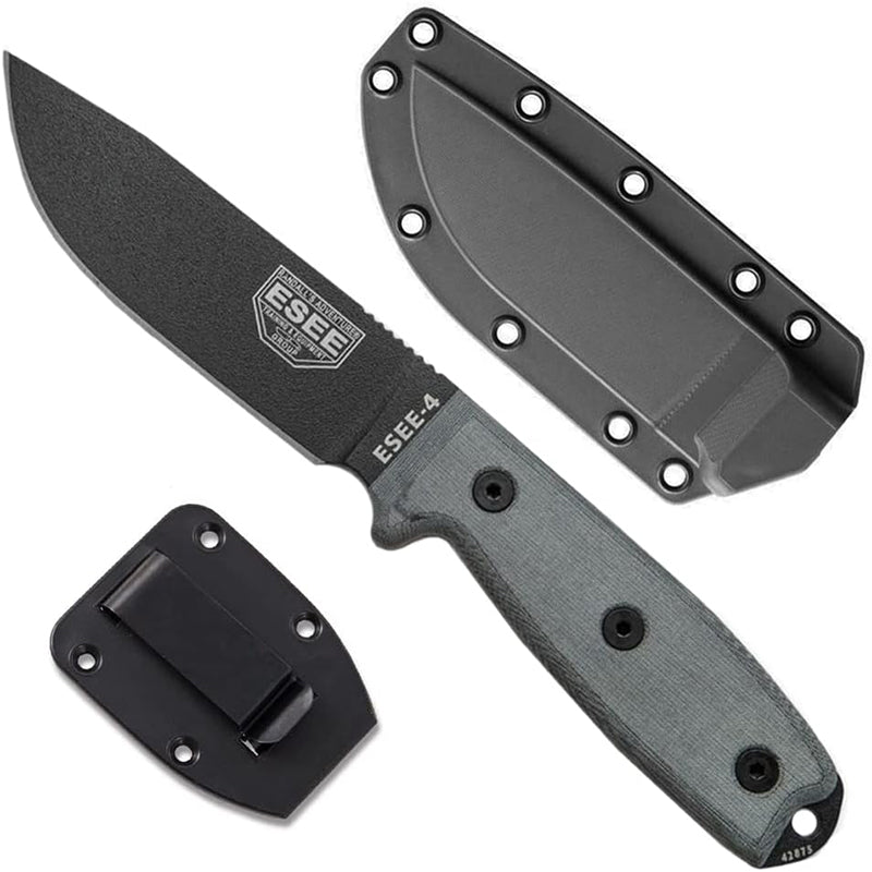 【未使用】ESEE Knives  ESEE-4（直刃） 未使用】ESEE Knives ESEE-4（直刃）の通販 by Philo's shop｜ラクマ
