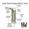 Grim Workshop Probe Lock Pick Micro Tool