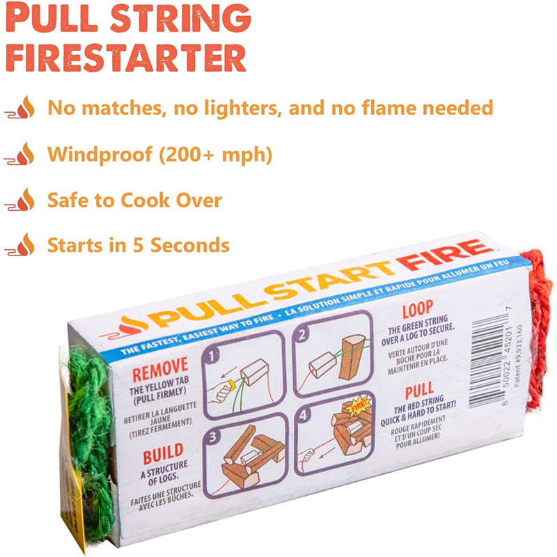 Pull Start Hack BattlBox | Pull/Start/Fire Fire Starter - Battlbox.com