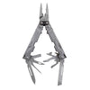 SOG silver power access multitool equipped with knives plyers and more
