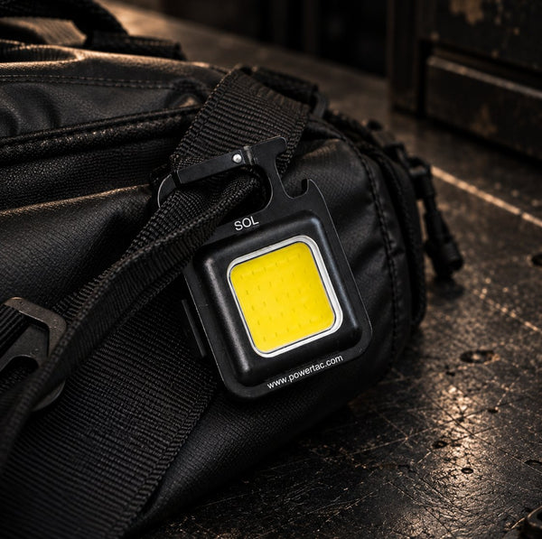 powertac sol keychain light