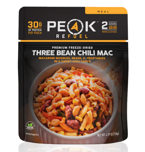 Peak Refuel Three Bean Chili Mac (v)