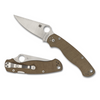 Spyderco PARA MILITARY 2 Brown Canvas Micarta - C81MPCW2