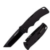 Cold Steel Verdict, Black Tanto Blade, AUS10A Stainless Steel Blade, G10 Handle