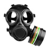 Parcil IIR-100 tactical gas mask, 40mm NATO respirator mask, full face gas mask, DefensePro N-B-1 filter mask, tactical prepper respirator, butyl rubber gas mask