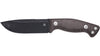 Fox Knives Tokala FX-105 MB, Niolox Fixed Blade Knife, Bison Micarta Handle