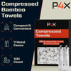 Prepared4x - Compressed Bamboo Towel Tablets
