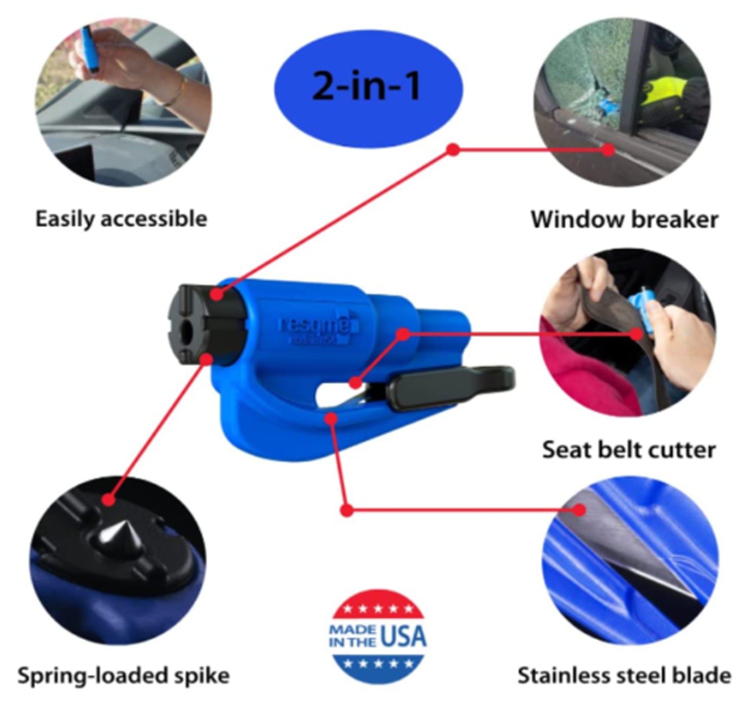 ResQme Vehicle Escape Tool