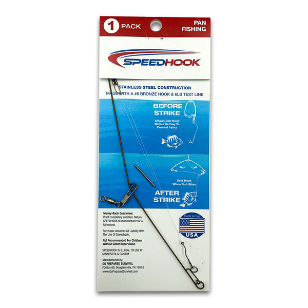 ambulment fishing hook Speedhook Emergency Fishing and Trapping Kit
