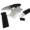 RAZORBACK Signature Folding Knife, 9 Interchangeable Blades