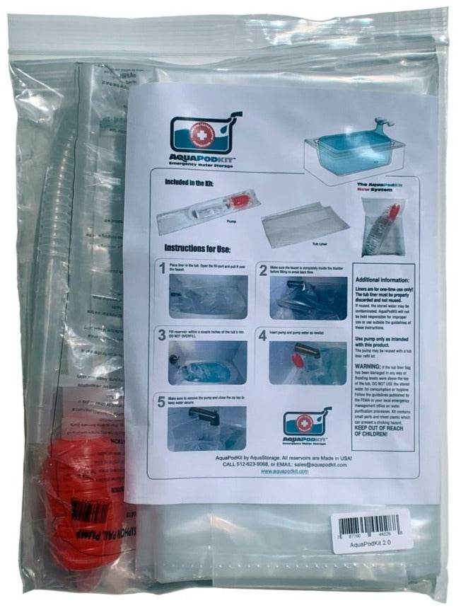 BattlBox | AquaPodKit Emergency Water Storage - Battlbox.com