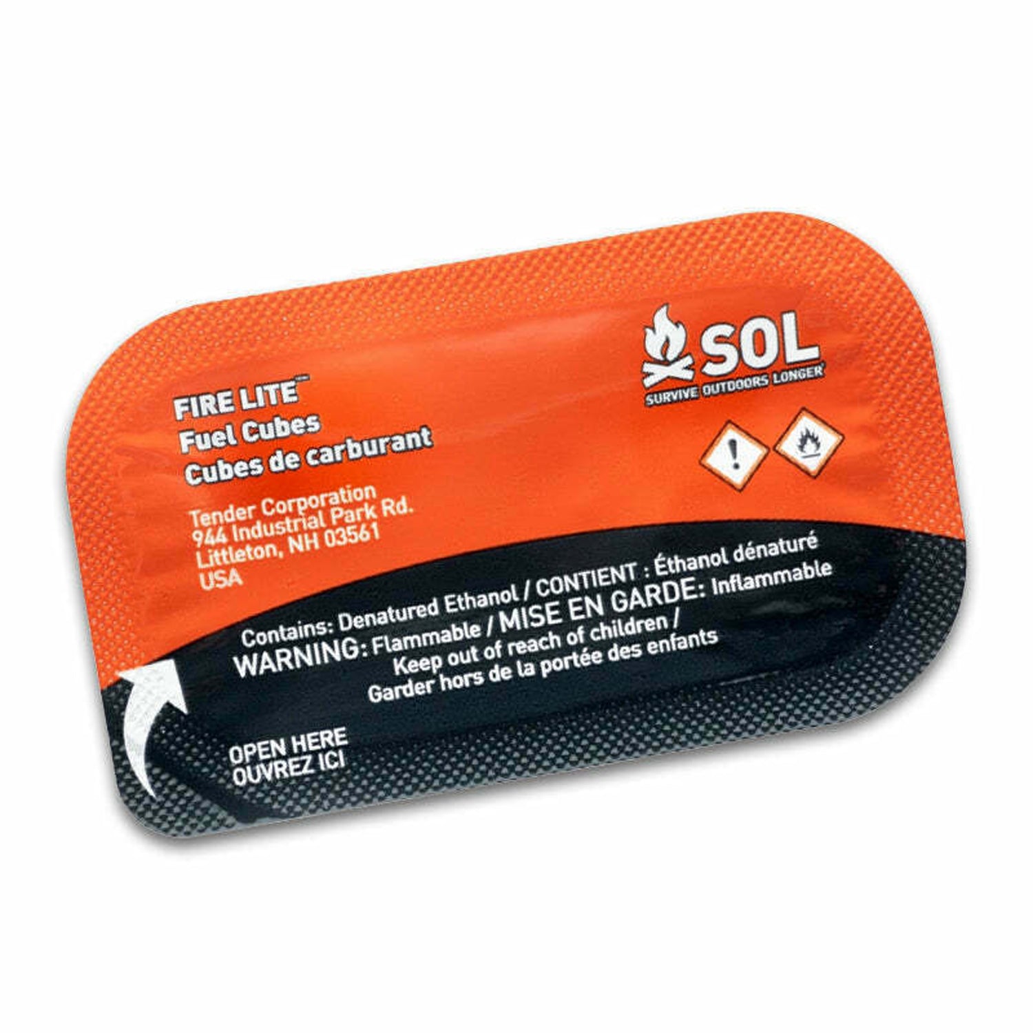 SOL Fire Lite Fuel Cubes