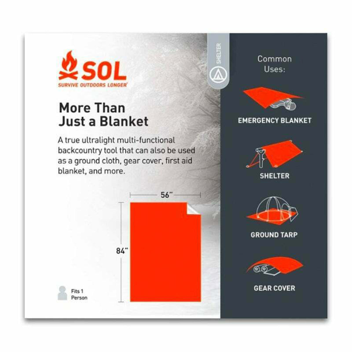 SOL Emergency Blanket