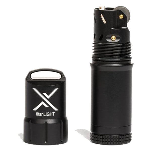 EXOTAC TITAN LIGHT   エクソタックタイタンライト Amazon.com: Exotac TitanLight (Genuine) (Gunmetal) : Sports